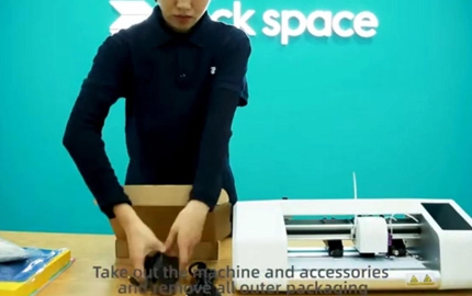 كيفية تشغيل آلة قطع غشاء راسمة الفضاء الصخري