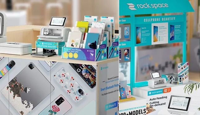 إدخال ZV1 صغير-الحل المدمج الخاص بك لقطع واقي الشاشة في متاجر الهواتف