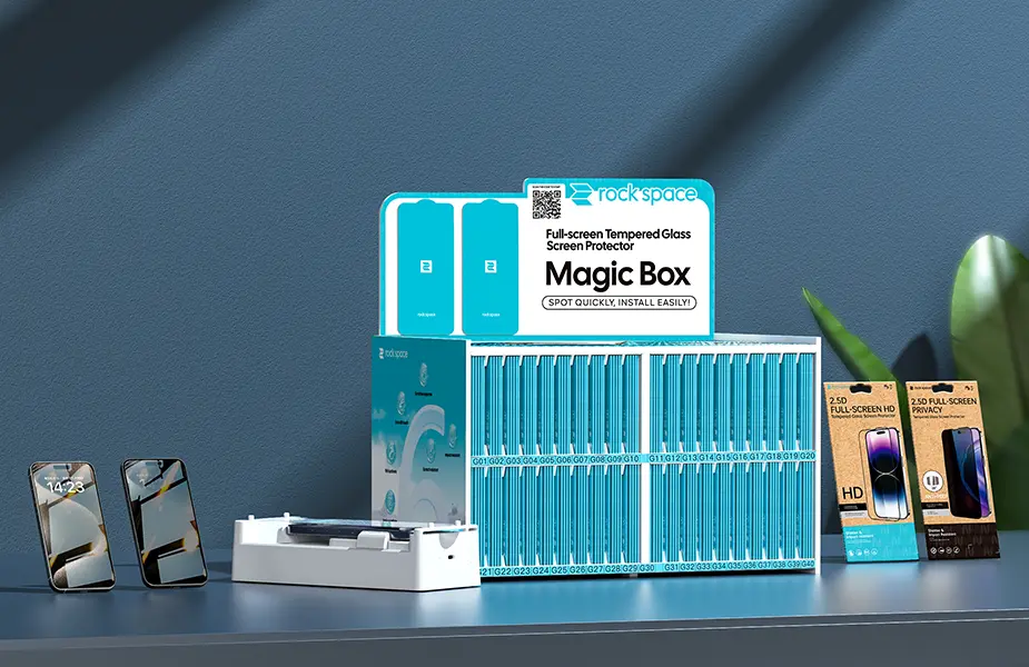 حل واقي شاشة من الزجاج المقسى