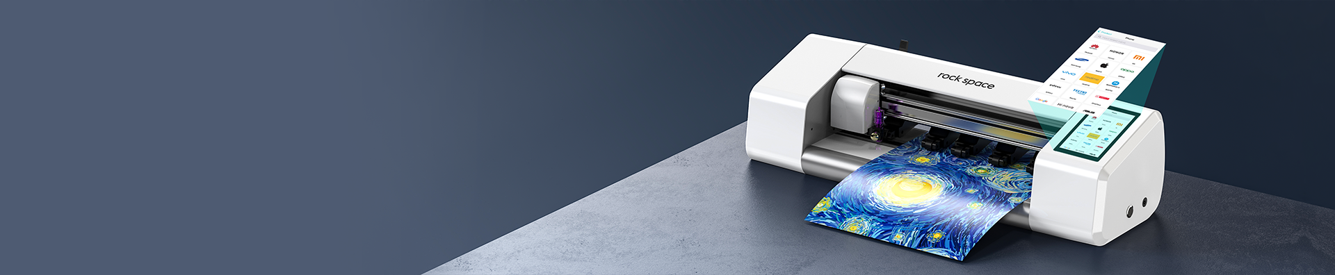 آلة قطع واقي الشاشة لمساحة الصخور