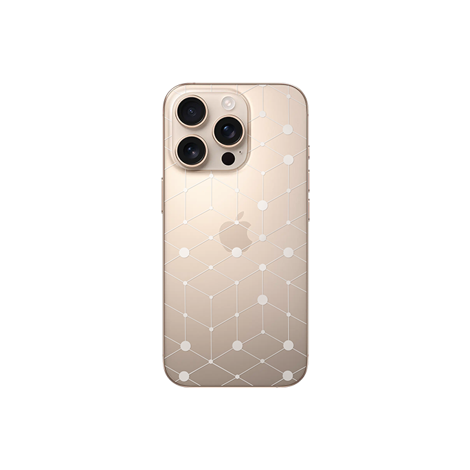 فيلم خلفي هندسي شفاف